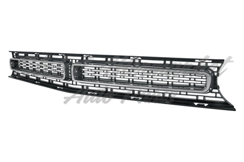 GRILLE FR MATTE BLACK W/CHROME MOLDING RT/SXT MODEL