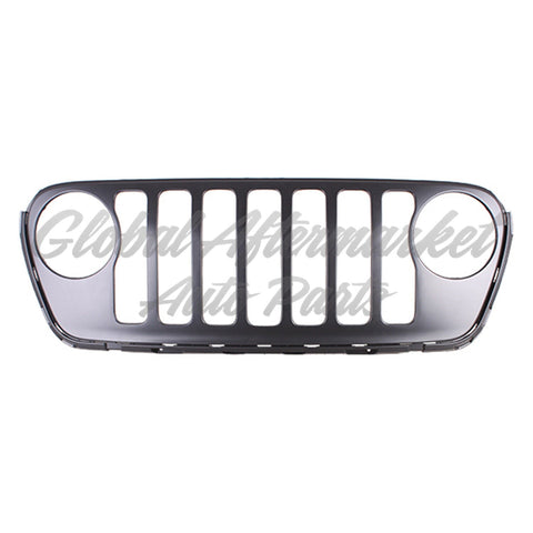 GRILLE FR PRIMED BLACK W/TRIM RING MOLDINGS
