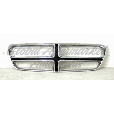GRILLE FRAME CHROME/BLACK