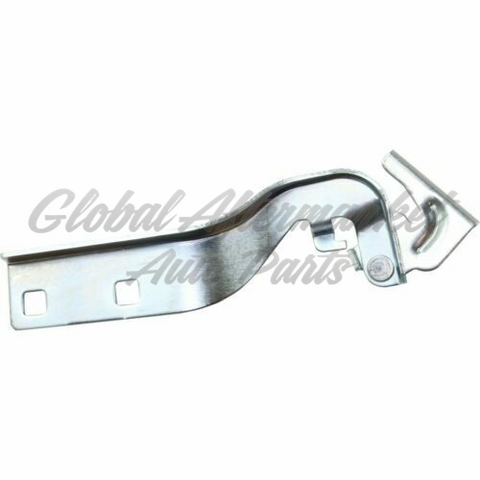 HOOD HINGE LH STEEL SATIN CHROME FINISH