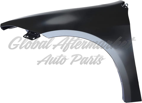 FENDER FR LH (W/O SIDE LAMP HOLE) STEEL CAPA