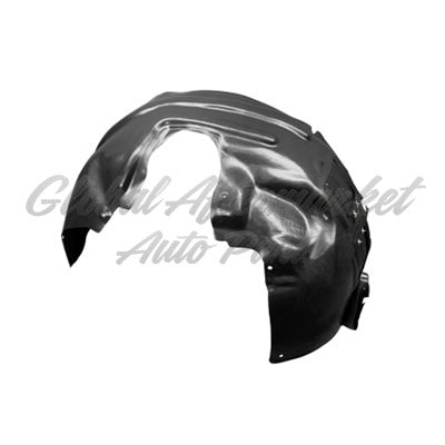 FENDER LINER LH CHROME TRIM W/O OFF ROAD PKG