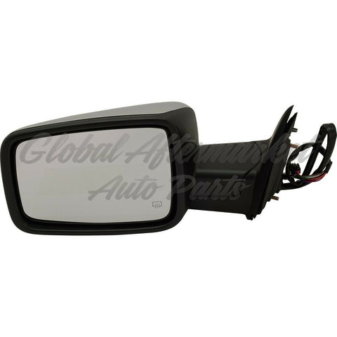 DOOR MIRROR LH POWER HTD W/O TOW W/SIGNAL/PUDDLE LAMP W/CHROME CAP