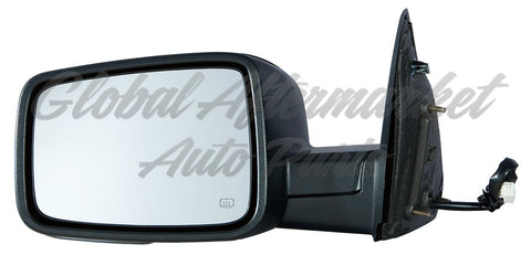 DOOR MIRROR LH POWER HTD SIGNAL PUDDLE LAMP PTM