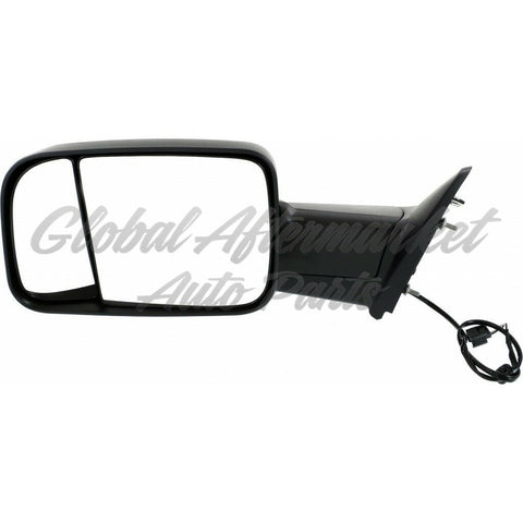 DOOR MIRROR LH MANUAL TEXTURED W/TOW
