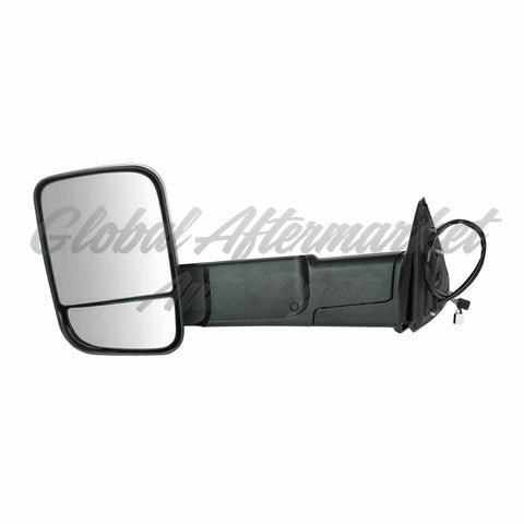 DOOR MIRROR LH POWER TEXTURED HTD W/SIGNAL/PUDDLE LAMP/TOW