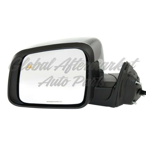 DOOR MIRROR LH HTD W/MEMORY/SIGNAL/BLIND SPOT W/O DIMMING GLASS CHROME