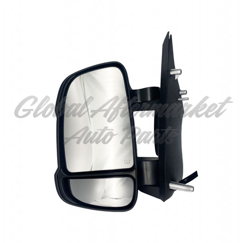 DOOR MIRROR LH POWER TEXTURED W/SIGNAL/POWER FOLD/TEMPERATURE SENSOR W/O EXTENDED MIRROR