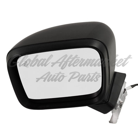 DOOR MIRROR LH POWER HTD TEXTURED CAP W/BLIND SPOT