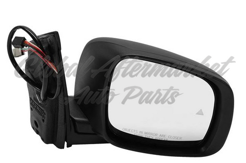 DOOR MIRROR LH POWER PTM W/MEMORY/BLIND SPOT