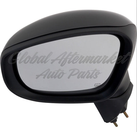 DOOR MIRROR LH POWER PTM W/ TEXTURED BASE STANDARD MIRROR