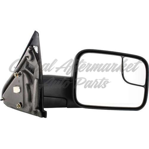 DOOR MIRROR RH POWER HTD W/TOW TEXTURED