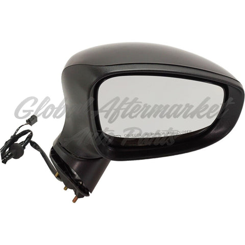 DOOR MIRROR RH POWER PARTIAL PTM HTD MANUAL FOLD