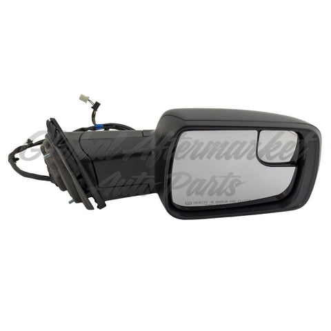 DOOR MIRROR RH POWER HTD TEXTURED W/ POWER FOLD/SIGNAL/PUDDLE LAMP