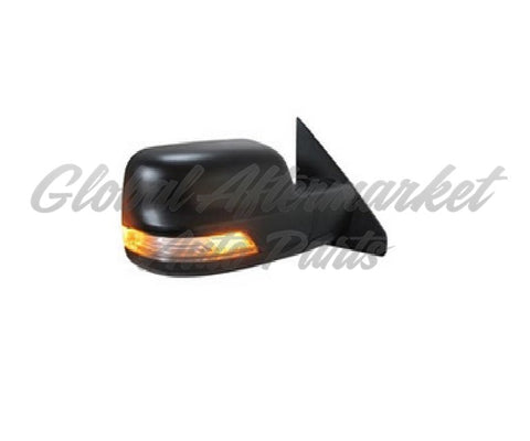 DOOR MIRROR RH POWER TEXTURED W/BLIND SPOT/MEMORY/PUDDLE LAMP/SIGNAL