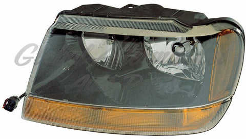 HEAD LAMP LH YELLOW HQ