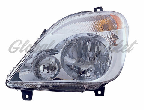 HEAD LAMP LH HALOGEN CAPA