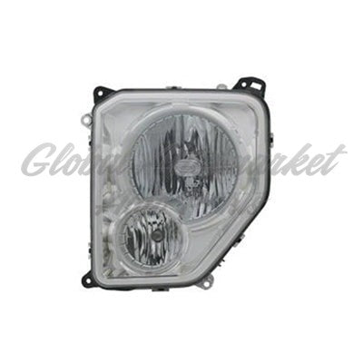 HEAD LAMP LH W/FOG CHROME BEZEL HQ
