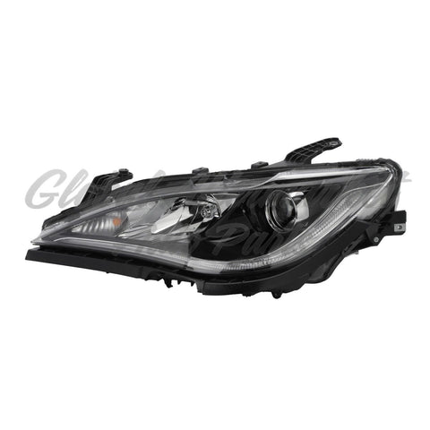 HEAD LAMP LH HALOGEN CHROME W/QUAD HEADLAMPS HQ