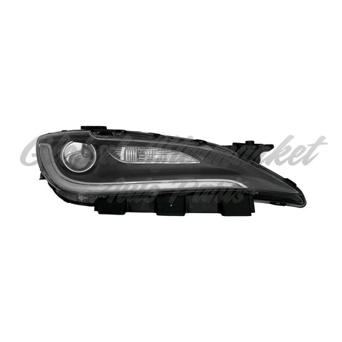 HEAD LAMP RH HID W/LED DRL BLACK TRIM HQ