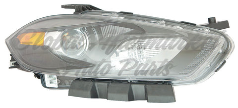 HEAD LAMP RH XENON W/BLACK TRIM HQ
