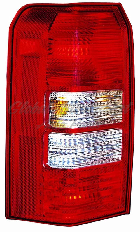 TAIL LAMP LH WITH 2 BULB HOLES IN BACK CAPA