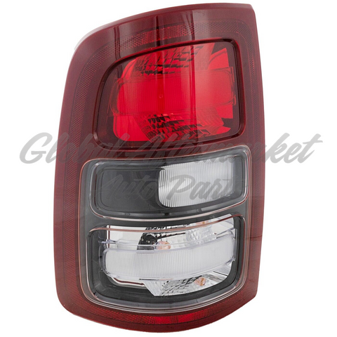 TAIL LAMP LH BLACK TRIM W/O LOGO/LED CAPA