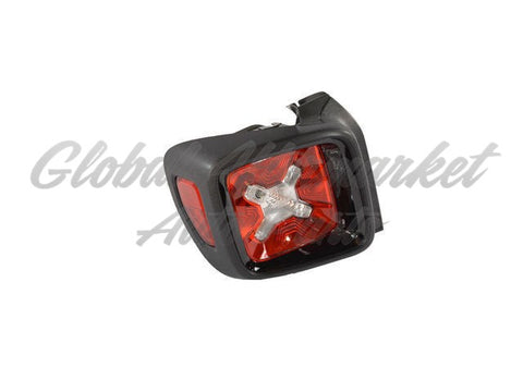 TAIL LAMP LH GLOSS BLACK TRIM W/O LED/LOGO CAPA