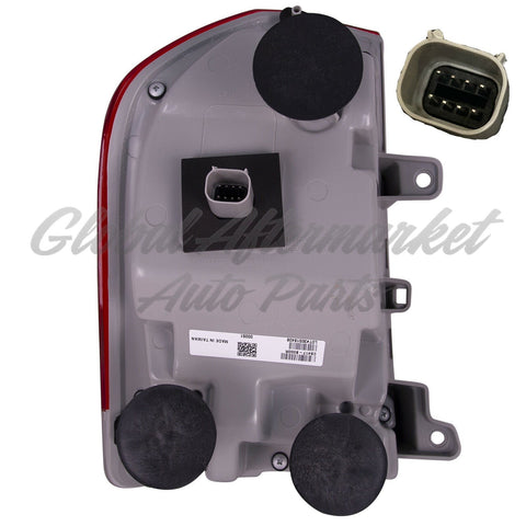 TAIL LAMP RH W/CHROME TRIM CAPA