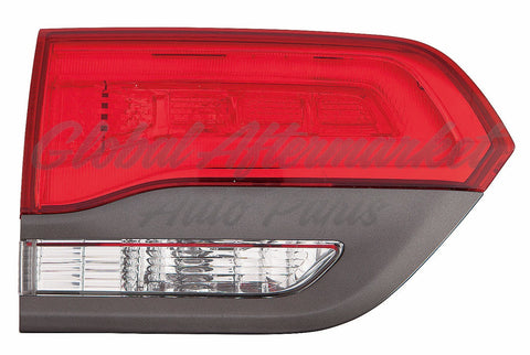 TRUNK LAMP LH (BACKUP LAMP) W/GRAY TRIM/ EXCLUDE SRT-8 CAPA