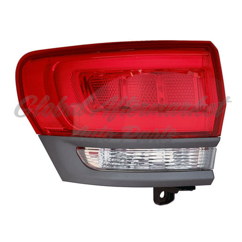 TAIL LAMP LH W/GRAY TRIM/ EXCLUDE SRT-8 CAPA