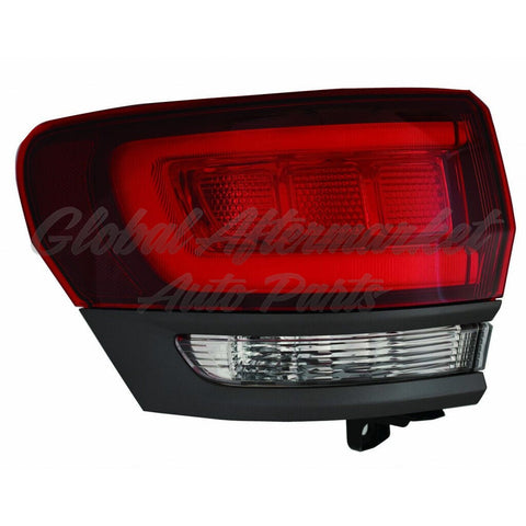 TAIL LAMP LH DARK GRAY BEZEL / GLOSS BLACK INNER CAPA