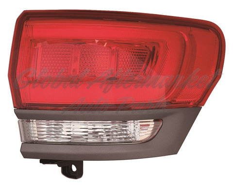 TAIL LAMP RH W/GRAY TRIM/ EXCLUDE SRT-8 HQ