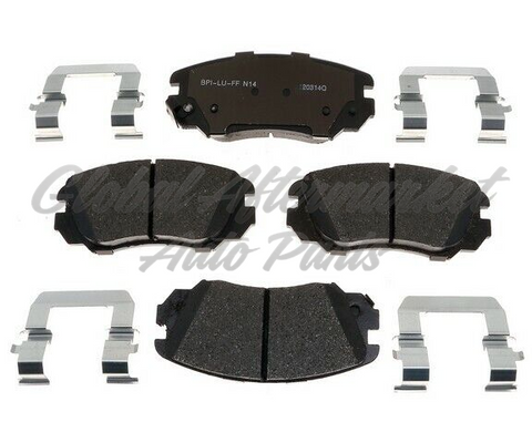 BRAKE PADS SET FR CERAMIC