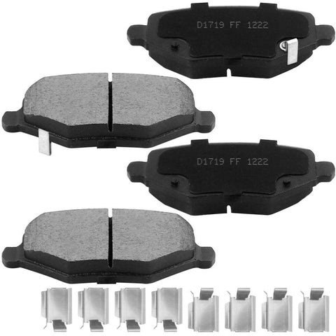 BRAKE PADS SET RR CERAMIC