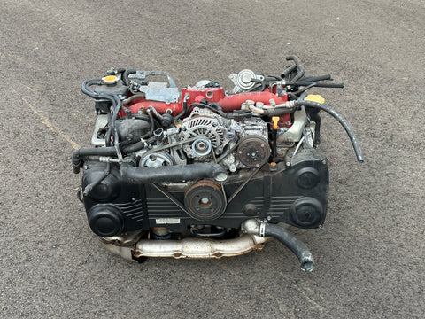 JDM EJ257 Subaru Impreza WRX STi 2008-2014 2.5L Direct Engine Swap with Dual-AVCS and VF48 Turbo (NOT GOOD CONDITION)