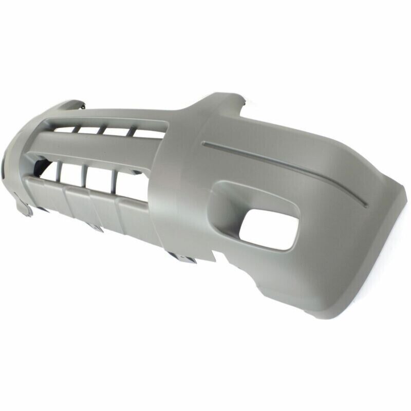 BUMPER FR GRAY W/FOG LAMP HOLE W/O MOULDING XLT MODEL