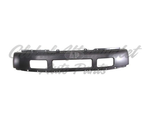 BUMPER FACE BAR FR CHROME W/O FLARE HOLE