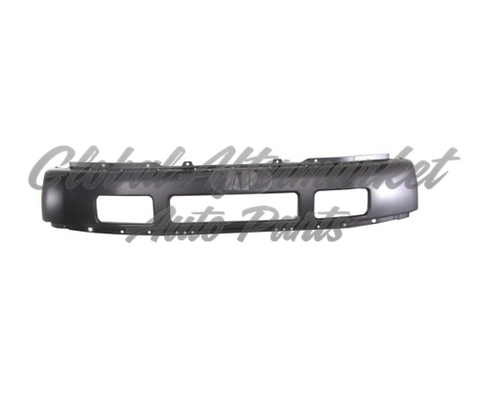BUMPER FACE BAR FR CHROME W/O FLARE HOLE