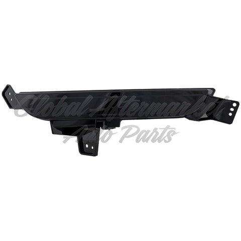 FOG LAMP COVER LH PTD BLACK