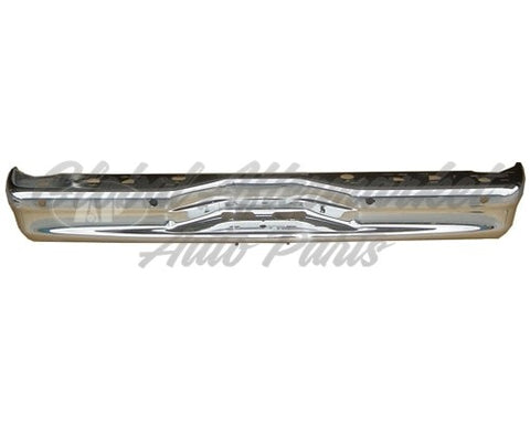 BUMPER FACE BAR RR CHROME W/SENSOR HOLE