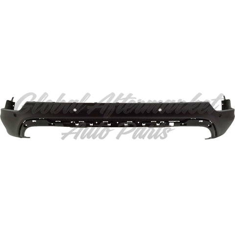 BUMPER RR LOWER TEXTURED BLACK W/PARK ASSIST SENSOR W/O TOW