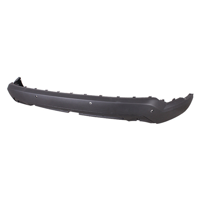 BUMPER LOWER RR TEXTURED W/4 PARK ASSIST SENSOR HOLES/TRAILER HITCH