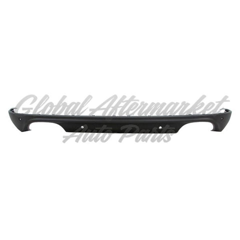 BUMPER RR LOWER DARK PLATINUM (BLACK) PLASTIC W/O TRAILER HITCH CAPA