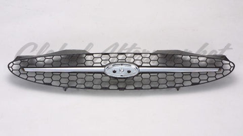 GRILLE CHROME/BLACK W/BLACK FRAME