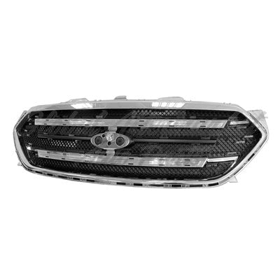 GRILLE SURROUND CHROME W/BLACK MESH EXCLUDE SHO MODEL