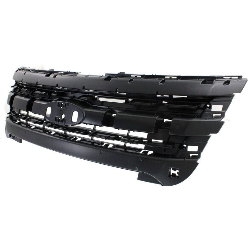 GRILLE MOUNTING PANEL MATT-BLACK