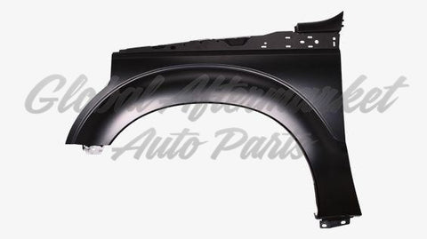 FENDER FR LH W/O MOULDING