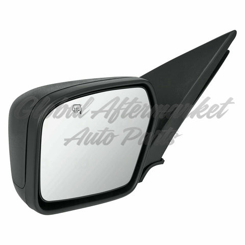 DOOR MIRROR LH POWER HTD TEXTURED W/O PUDDLE LAMP