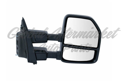 DOOR MIRROR RH POWER DUAL HTD W/MEMORY/SIGNAL/SIDE MARKER/PUDDLE LAMP/TEMPERATURE CONTROL/POWER FOLD EXTEND TOW TYPE